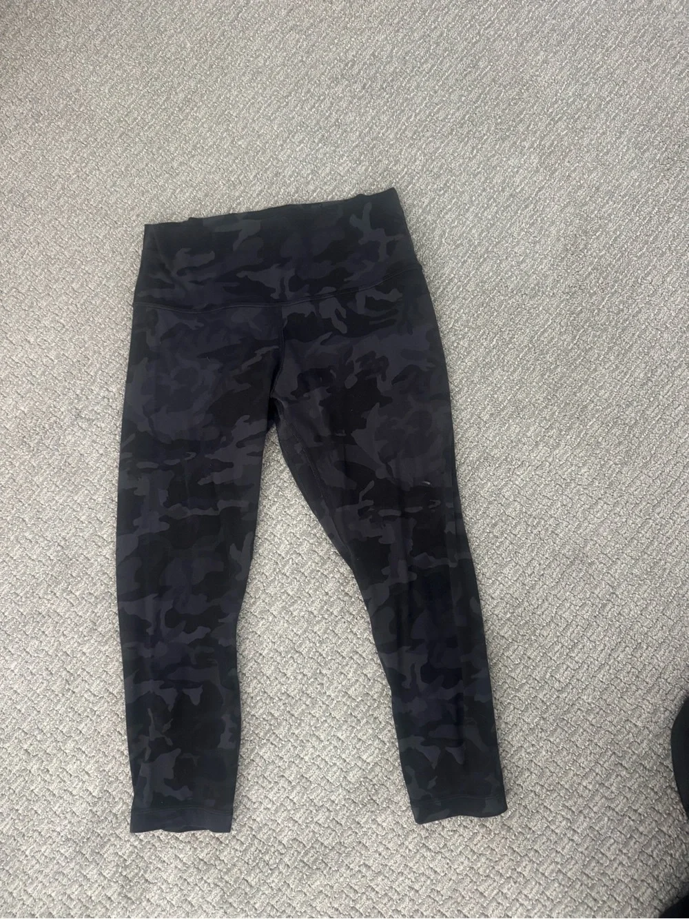 lululemon athletica Black Camo High-Rise Leggings